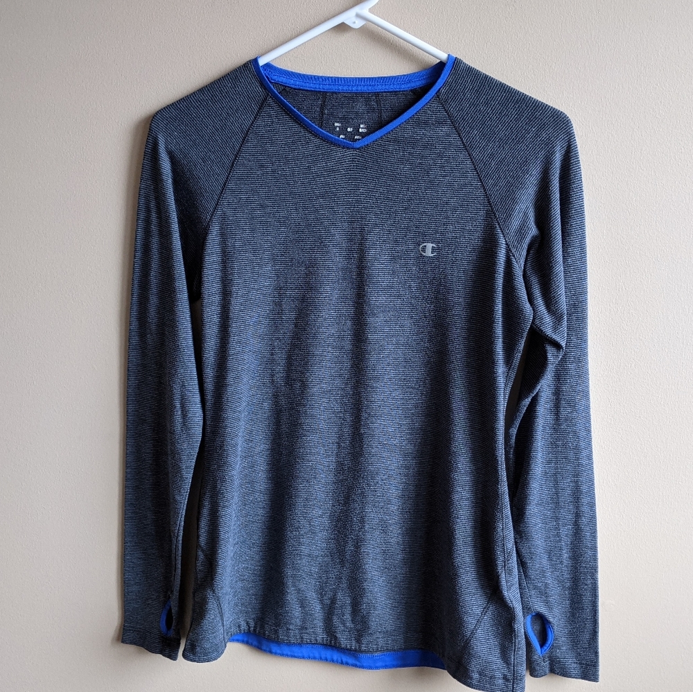Champion Long Sleeve Athletic Shirt